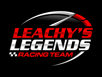 Leachy’s Legends Racing Team logo design by ingepro