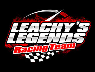 Leachy’s Legends Racing Team logo design by ingepro