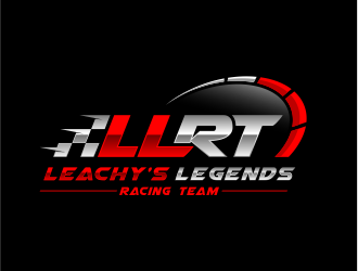 Leachy’s Legends Racing Team logo design by evdesign