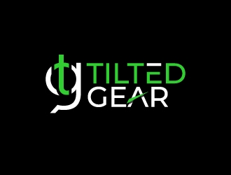 Tilted Gear Logo Design