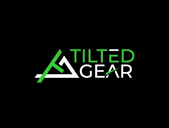 Tilted Gear logo design by Rock