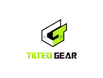 Tilted Gear logo design by zeta