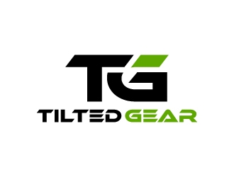Tilted Gear logo design by mewlana