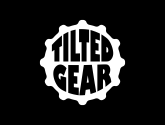 Tilted Gear logo design by AisRafa