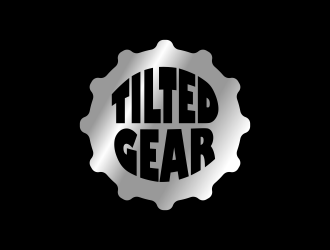 Tilted Gear logo design by AisRafa