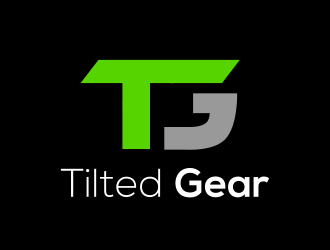 Tilted Gear logo design by Rossee