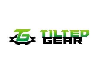 Tilted Gear logo design by jacobwdesign
