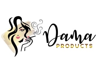 Dama Products logo design by MonkDesign