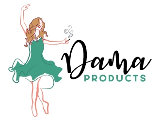 Dama Products logo design by MonkDesign