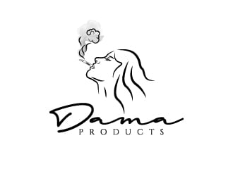 Dama Products logo design by MonkDesign