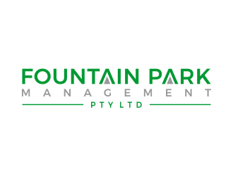 FOUNTAIN PARK MANAGEMENT PTY LTD  logo design by creator_studios