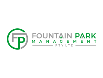 FOUNTAIN PARK MANAGEMENT PTY LTD  logo design by creator_studios