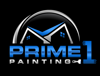 Prime 1 Painting  logo design by lestatic22