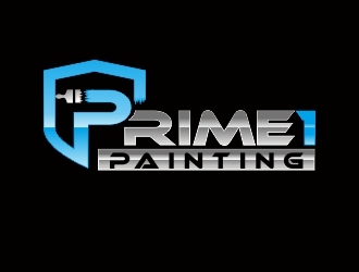 Prime 1 Painting  logo design by langitBiru