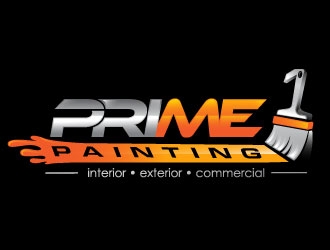 Prime 1 Painting  logo design by Suvendu