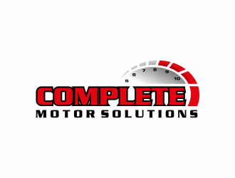 Complete Motor Solutions logo design by ammad
