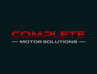 Complete Motor Solutions logo design by ndaru
