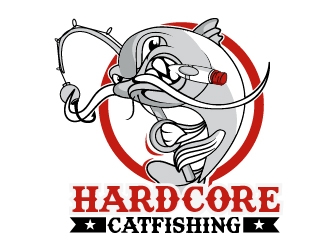 Hardcore Catfishing Logo Design - 48hourslogo