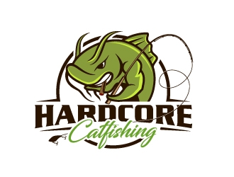 Hardcore Catfishing logo design by dasigns