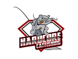 Hardcore Catfishing logo design by Kruger