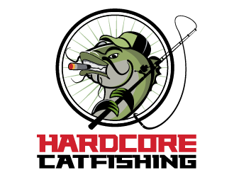 Hardcore Catfishing logo design by IanGAB