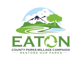 Eaton County Parks Millage Campaign Restore Our Parks logo design by ruki