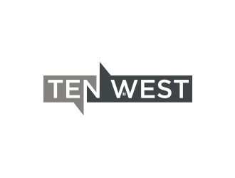 Ten West logo design by Diancox