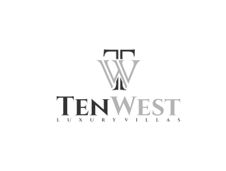 Ten West logo design by perf8symmetry