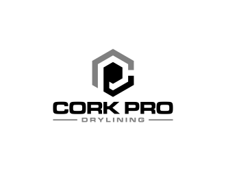 Cork Pro Drylining logo design by p0peye