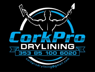 Cork Pro Drylining logo design by MAXR