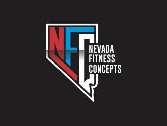 Nevada Fit or Nevada Fitness Concepts  logo design by rokenrol