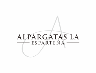 Alpargatas La Esparteña logo design by checx