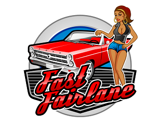 Fast Fairlane logo design by haze