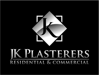 JK Plasterers. residential and commercial  logo design by cintoko