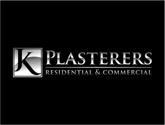 JK Plasterers. residential and commercial  logo design by cintoko