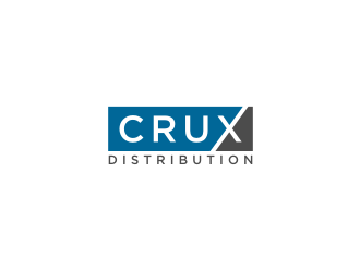 Crux Distribution logo design by logitec