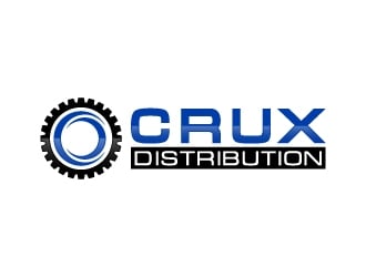 Crux Distribution logo design by mewlana