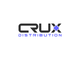Crux Distribution logo design by IrvanB