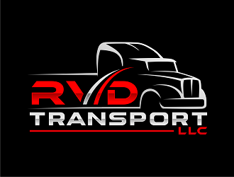 RVD Transport LLC logo design by haze