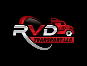 RVD Transport LLC logo design by invento