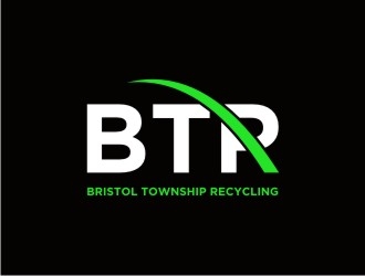 BTR bristol township recycling logo design by cintya