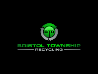 BTR bristol township recycling logo design by goblin