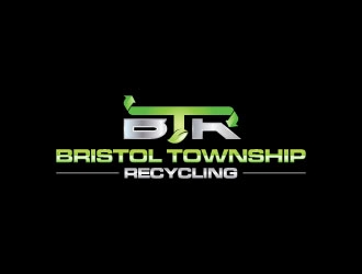 BTR bristol township recycling logo design by zinnia