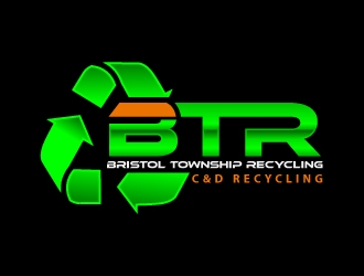 BTR bristol township recycling logo design by uttam
