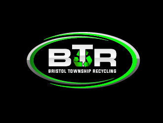 BTR bristol township recycling logo design by SOLARFLARE