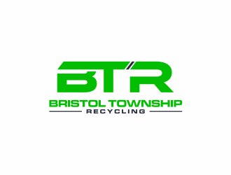 BTR bristol township recycling logo design by ammad