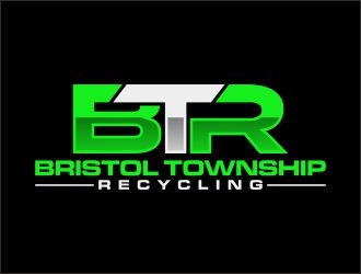 BTR bristol township recycling logo design by agil