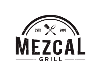 Mezcal Grill logo design by Fear