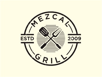 Mezcal Grill logo design by Fear