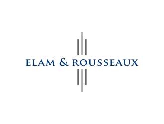 Elam & Rousseaux logo design by salis17